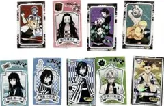 鬼滅の刃　ばかうけシール９枚セット