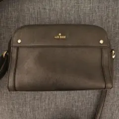 マリークワント ブラックショルダーバッグ