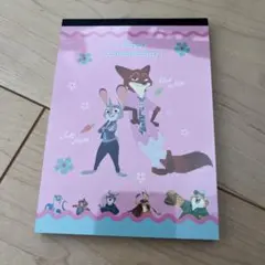 ズートピア メモ帳