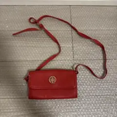 財布 TOMMY HILFIGER レッド