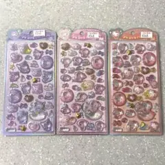 【正規品】サンリオ うるちゅるPOPシール 3枚セット