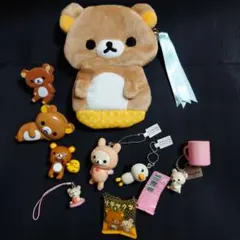 希少 サンエックス リラックマ ぬいぐるみコインケース プランプランキーチェーン