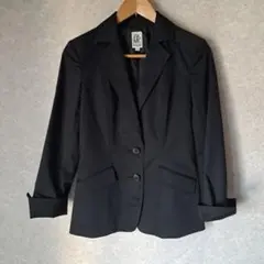 【MICHEL KLEIN 】テーラードジャケット ブラック 40のサムネイル