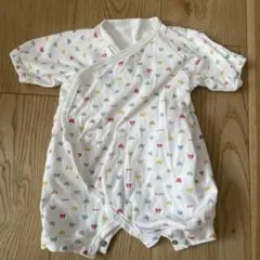 赤ちゃんの城肌着付きナーシングウェア ロンパース