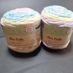 ダイソー　ミックスケーク　パステル 80g　2玉