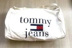 【非売品】TOMMY HILFIGER キャンパス ドラムボストンバッグ90年代