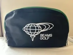BEAMS GOLF ゴルフポーチ 黒・緑のサムネイル