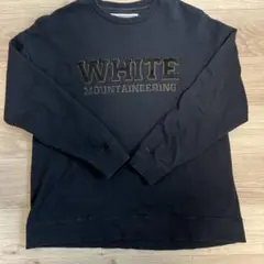 White Mountaineering トレーナー サイズ2 ネイビー