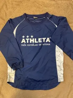 ATHLETA ピステ・ウィンドブレーカー 140 ネイビー