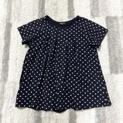 COMME CA ISM ドット柄 半袖Tシャツ 130Aのサムネイル