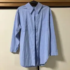 ライトブルー 長袖シャツ