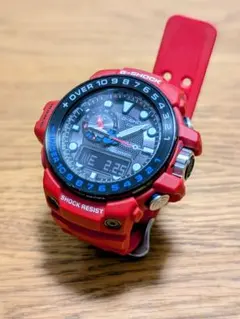 CASIO カシオ G-SHOCK GWN-1000RD  タフソーラー・マルチバンド6 中古 中古・古着通販】CASIO (カシオ) リストウォッチ GWN-1000｜ブランド