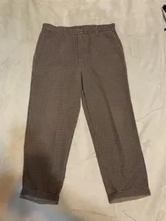 チェックパンツ ブラウンのサムネイル