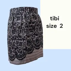 No.183 (☆)tibi レース風デザインスカートのサムネイル