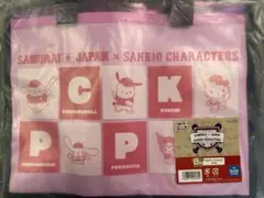 侍ジャパン×サンリオキャラクターズ　タイトーくじ B賞クリアトートバッグ