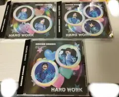 なにわ男子 HARDWORK ファミクラ盤3点セット　ユーザーコードなし