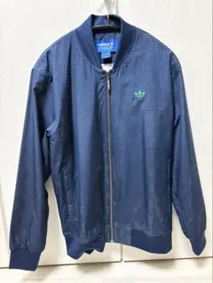 adidas ネイビー メッシュジャケット M