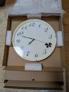 ☆ディズニー ミッキー ミニー 壁掛け時計 連続秒針 30cm DIC-5021