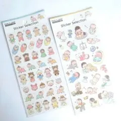 【大人気】セリア デザインシール 赤ちゃん シール帳