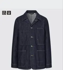 ユニクロU オーバーシャツジャケット（デニム）Sサイズ