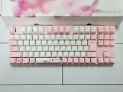 Varmilo 桜デザイン キーボード【静電無接点方式】