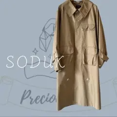 soduk ツートンカラー トレンチコート soduk ツートンカラー トレンチコート - メルカリ