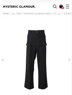 【希少・新品未使用】HYSTERIC GLAMOUR チノブッシュパンツ Mのサムネイル