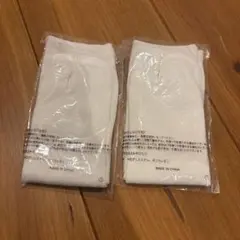 ホワイト 足袋靴下２点セット　みやびたび