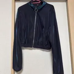 光沢クロップドジャケットのサムネイル