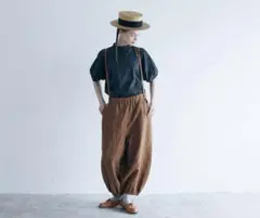美品　MAGALI サロペット ブラウン 美品 MAGALI サロペット ブラウン - メルカリ