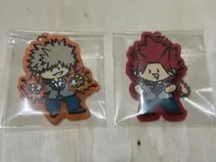 ヒロアカ 雄英オープンスクール 爆豪勝己 切島鋭児郎 ラバーキーホルダー