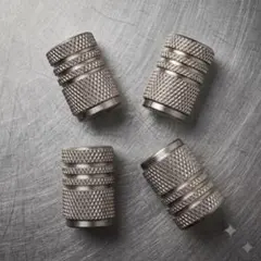 【新品】4個 タイヤエアバルブキャップ アルミ合金製のサムネイル