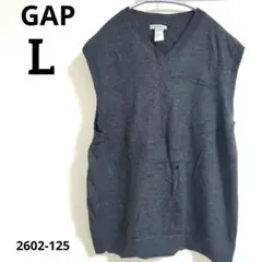 GAP【L】イタリアンメリノウール100Vネックベストのサムネイル