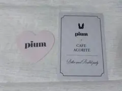 pium カード 2枚