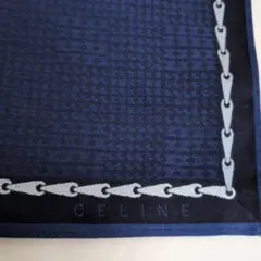 CELINEセリーヌ マカダムトリオンフ 大判ハンカチ未使用保管品✿