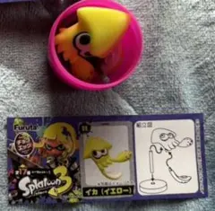 スプラトゥーン3 チョコエッグ イカ(イエロー)