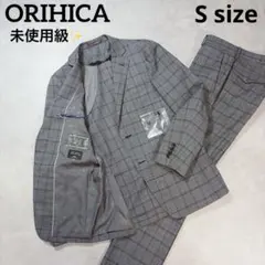 未使用級✨ オリヒカ テックスーツ グレンチェック ウォッシャブル セットアップのサムネイル