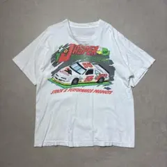 90sヴィンテージTシャツ両面プリントモータースポーツアニマルブラックパンサー