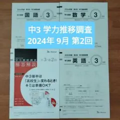 2026年最新】学力推移調査 ベネッセ 中学3年の人気アイテム - メルカリ