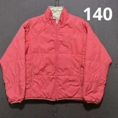 モンベル　mont-bell リバーシブルアウター　ピンク/ベージュ　140cm