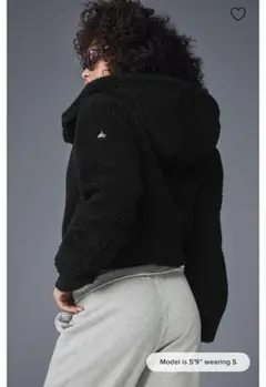 Alo Yoga Foxy Sherpa Jacket - Black XXS