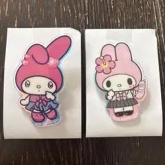 サンリオ　アクリルブローチ クリームinスナック Vol.2マイメロ2個セット