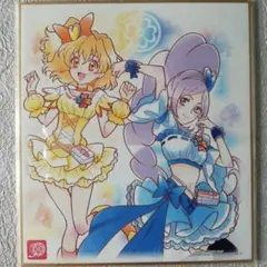 プリキュア色紙ART　キュアパイン&キュアベリー　フレッシュプリキュア