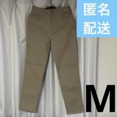 【匿名配送】あったかパンツ／ベージュ／M（ウエスト64〜70／股下68）