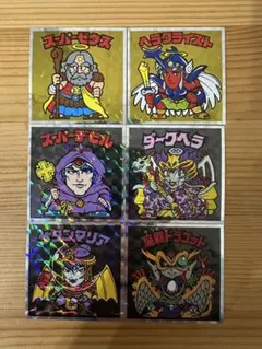 ヘッドだらけのビックリマンチョコ　お買い得　6枚セット