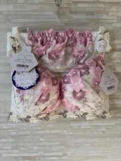 E75&L」ドルチェフィオラ ドゥペルル 桜花春風 ブラ&Tショーツ