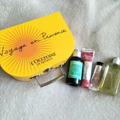 L'OCCITANEロクシタン トラベルセット4点 可愛いボックスバッグ付き