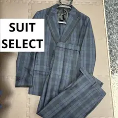 SUIT SELECT チェック柄カジュアルスーツ