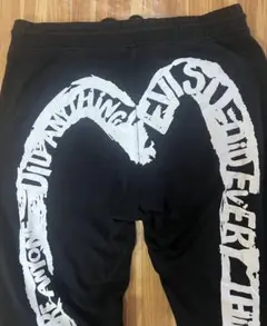 EVISU スウェット ハーフパンツ ブラック カモメ刺繍 - メルカリ