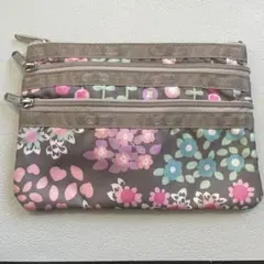 LeSportsac ポーチ 3段 レスポートサック